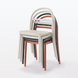 中でも外でも使える　アルミチェア