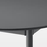 中でも外でも使える　丸テーブル　アルミ脚　小