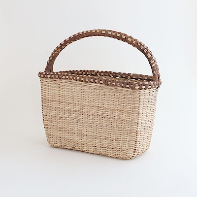 ［ＩＤＥＥ］アチョリバスケット　スクエア型　Ｌ