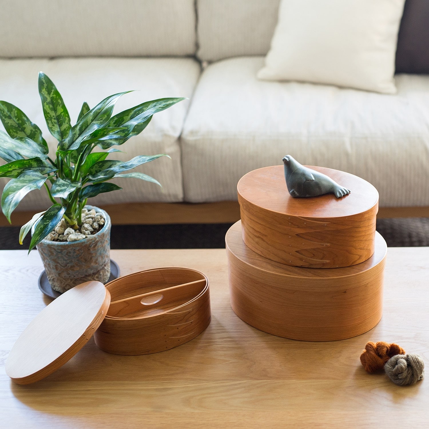 ［ＩＤＥＥ］ＳＨＡＫＥＲオーバルボックス　Ｌ