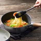 調理用トング／ストッパー付き　大