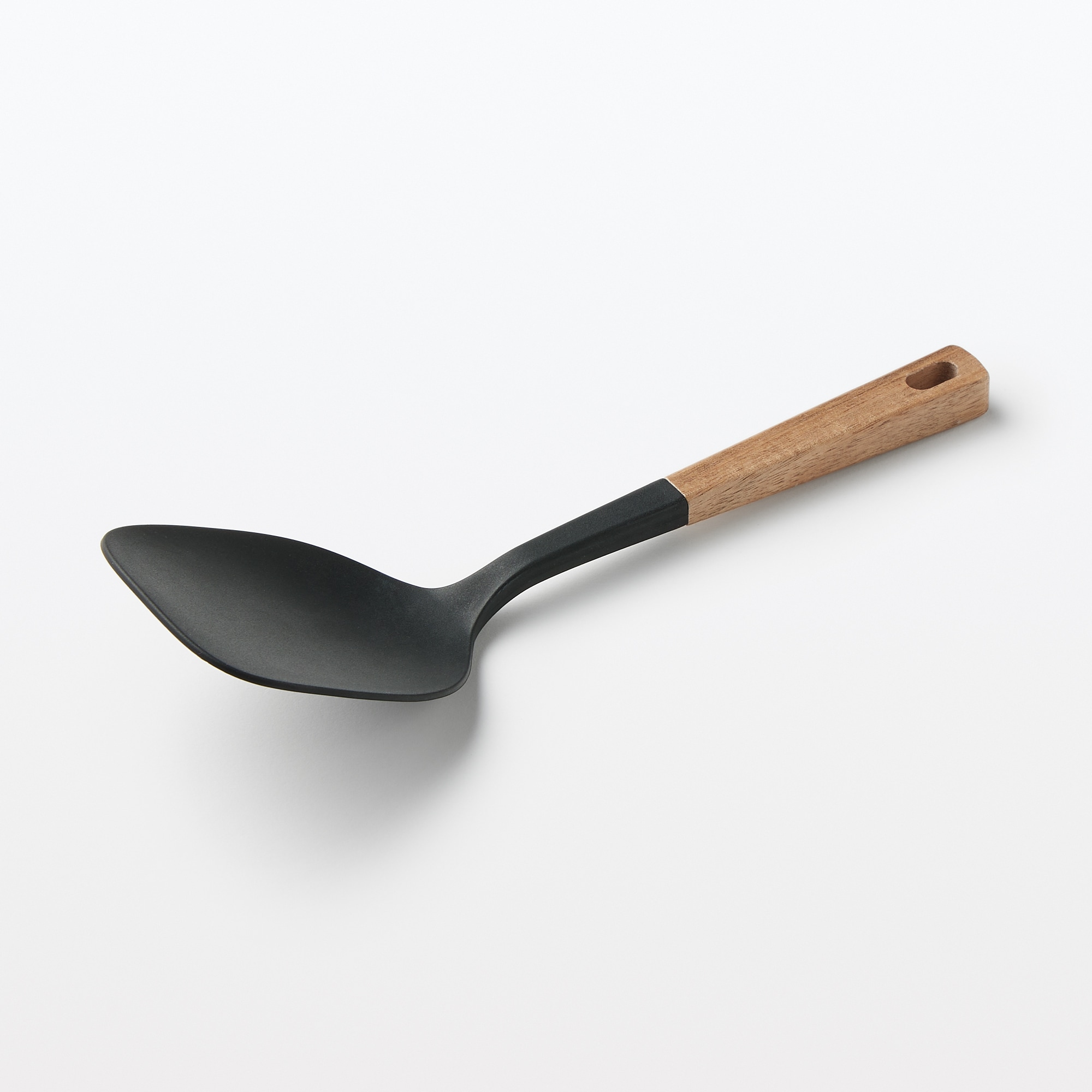 木柄　シリコーン　ターナースプーン