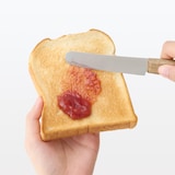 木柄　しなるテーブルナイフ