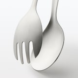 ステンレス　サラダトング　ストッパー付き