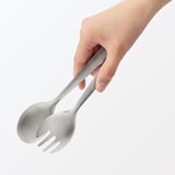 ステンレス　サラダトング　ストッパー付き