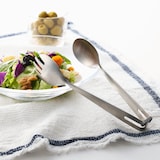 ステンレス　サラダトング　ストッパー付き