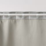 防炎・遮光性　ドビー織りノンプリーツカーテン