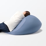 体にフィットするソファ用ひんやりカバー　ネイビー