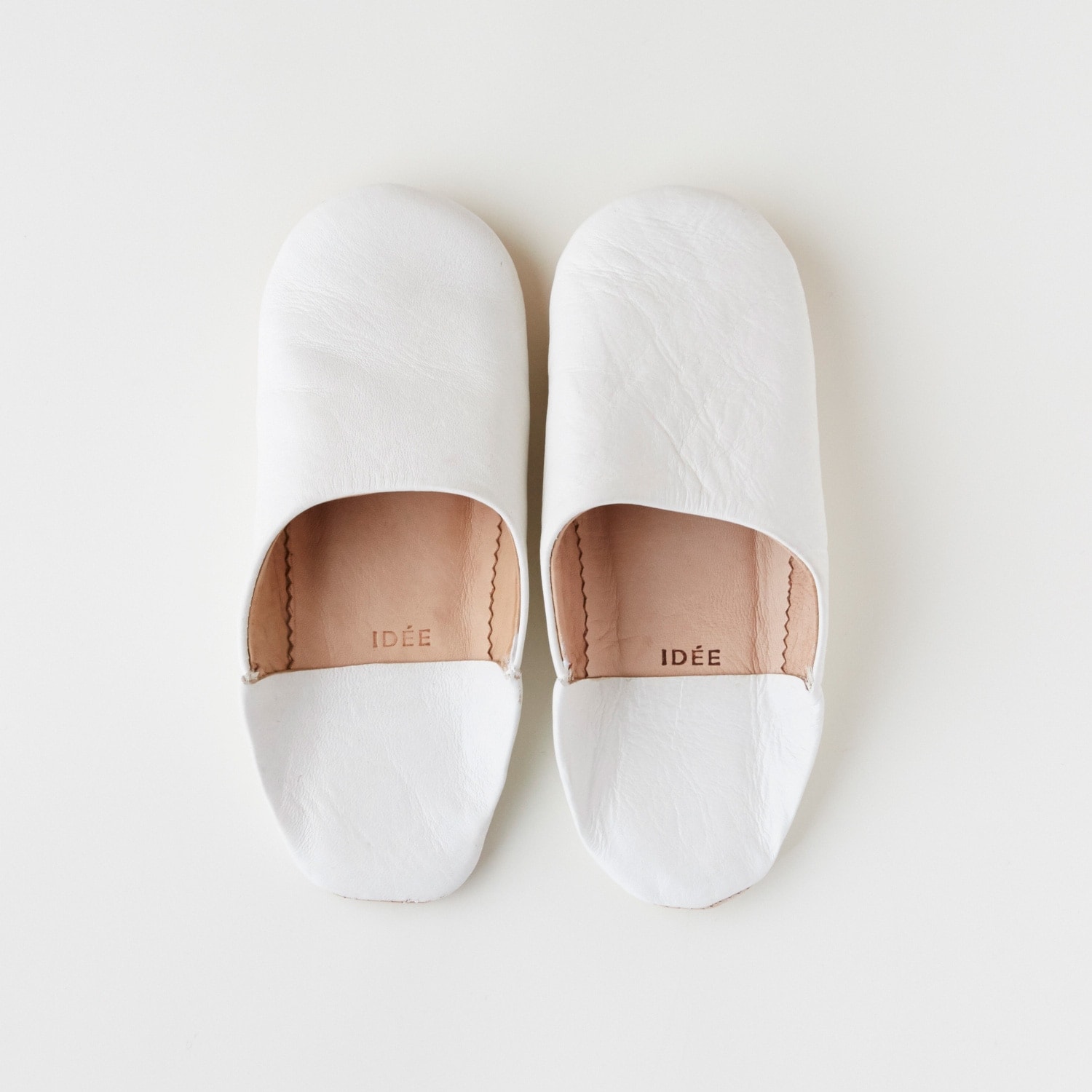 IDEE］IDEEバブーシュ S ホワイト | 無印良品