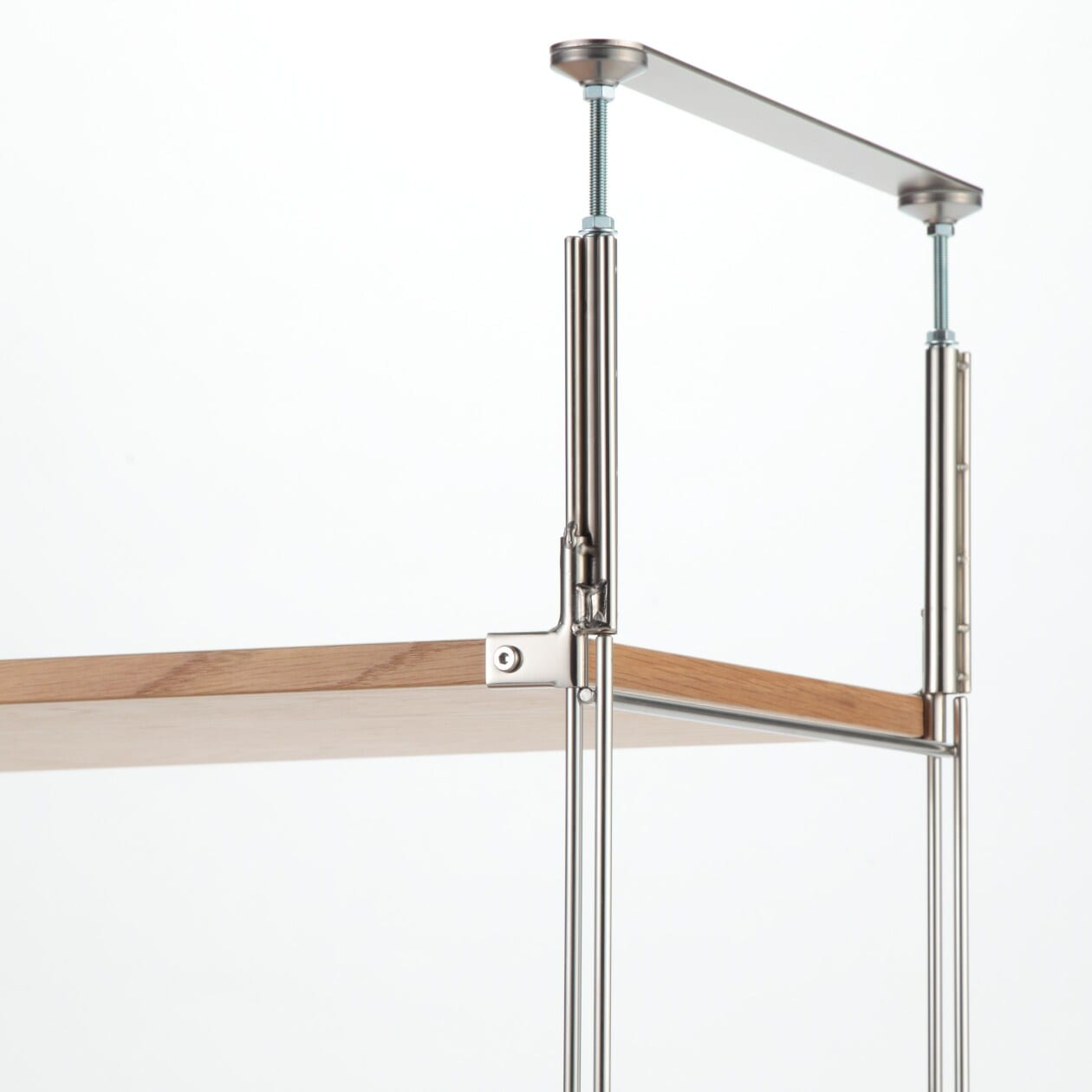 ステンレスユニットシェルフ用　つっぱりパーツ　中