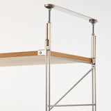 ステンレスユニットシェルフ用　つっぱりパーツ　小