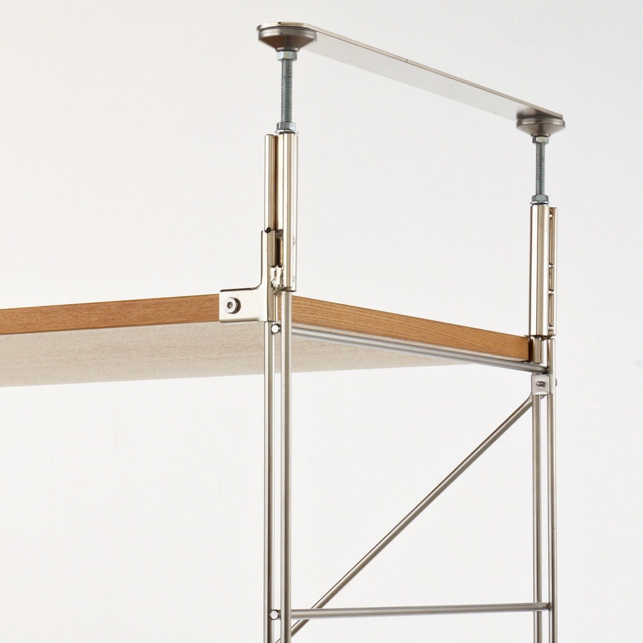 ステンレスユニットシェルフ用　つっぱりパーツ　小