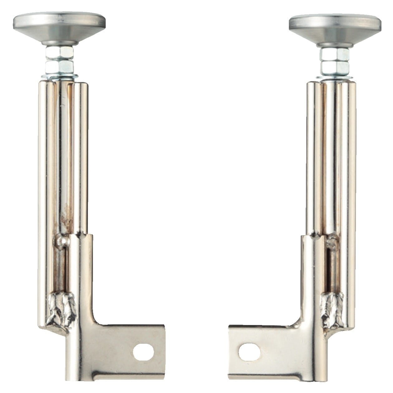 無印良品　ステンレスユニットシェルフ用・つっぱりパーツ・小　4組セット ステンレスユニットシェルフ用 つっぱりパーツ 小 | 無印良品