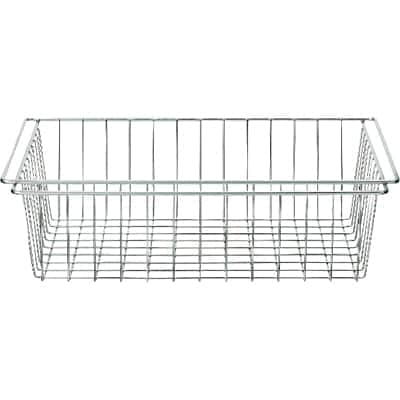 無印良品 ステンレスユニットシェルフ 追加用ワイヤーバスケット 84cm 3個 ステンレスユニットシェルフ ステンレス追加用ワイヤーバスケット