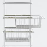 ステンレスユニットシェルフ　ステンレス追加用ワイヤーバスケット