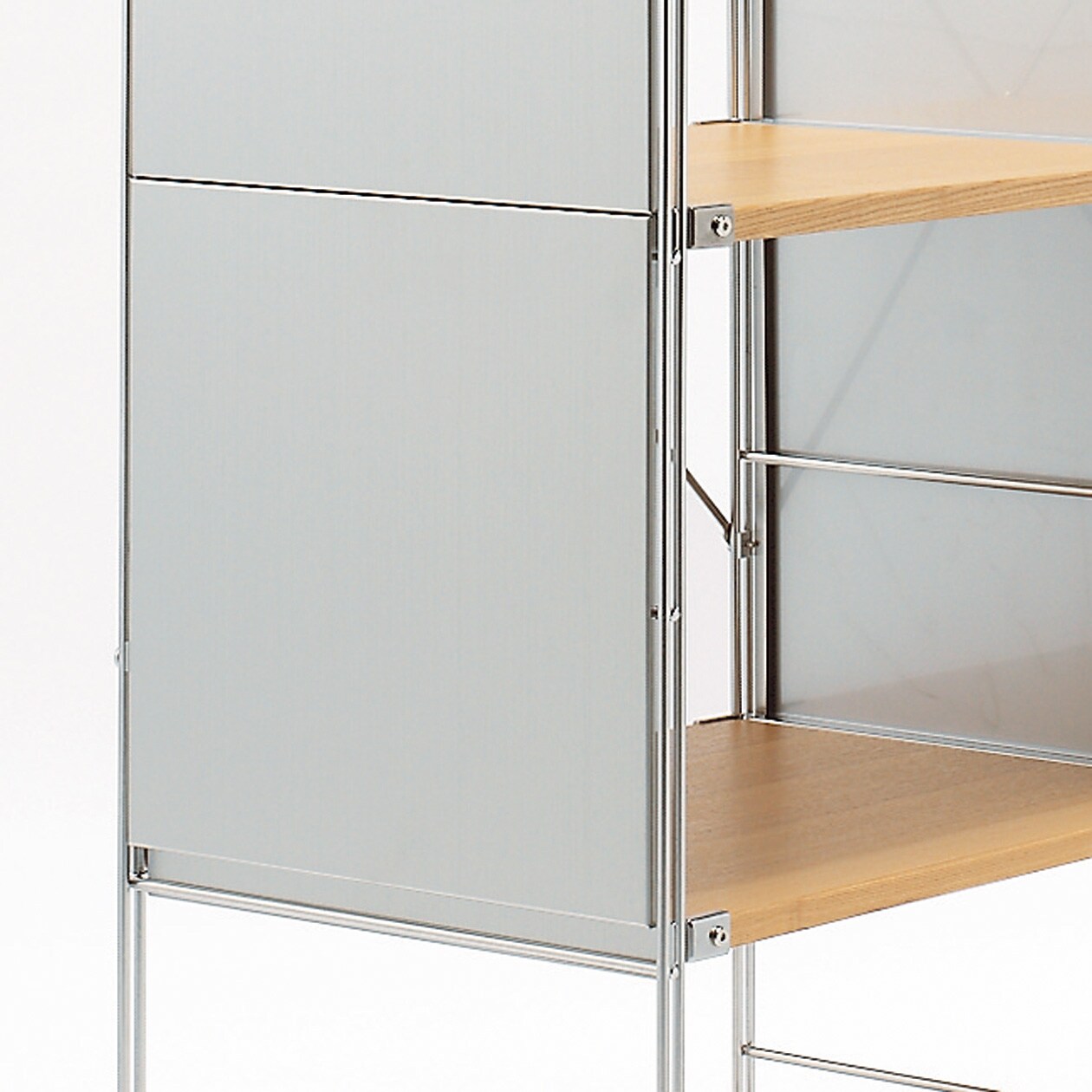 ステンレスユニットシェルフ ステンレスサイドパネル 小 | 無印良品