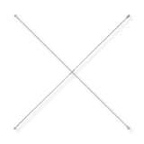 ステンレスユニットシェルフ　ステンレスクロスバー　大