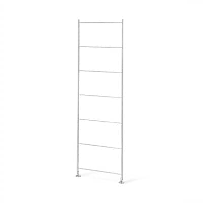 ステンレスユニットシェルフ　ステンレス追加用帆立　中　高さ１２０ｃｍタイプ用