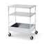 ステンレスユニットシェルフワゴンセット