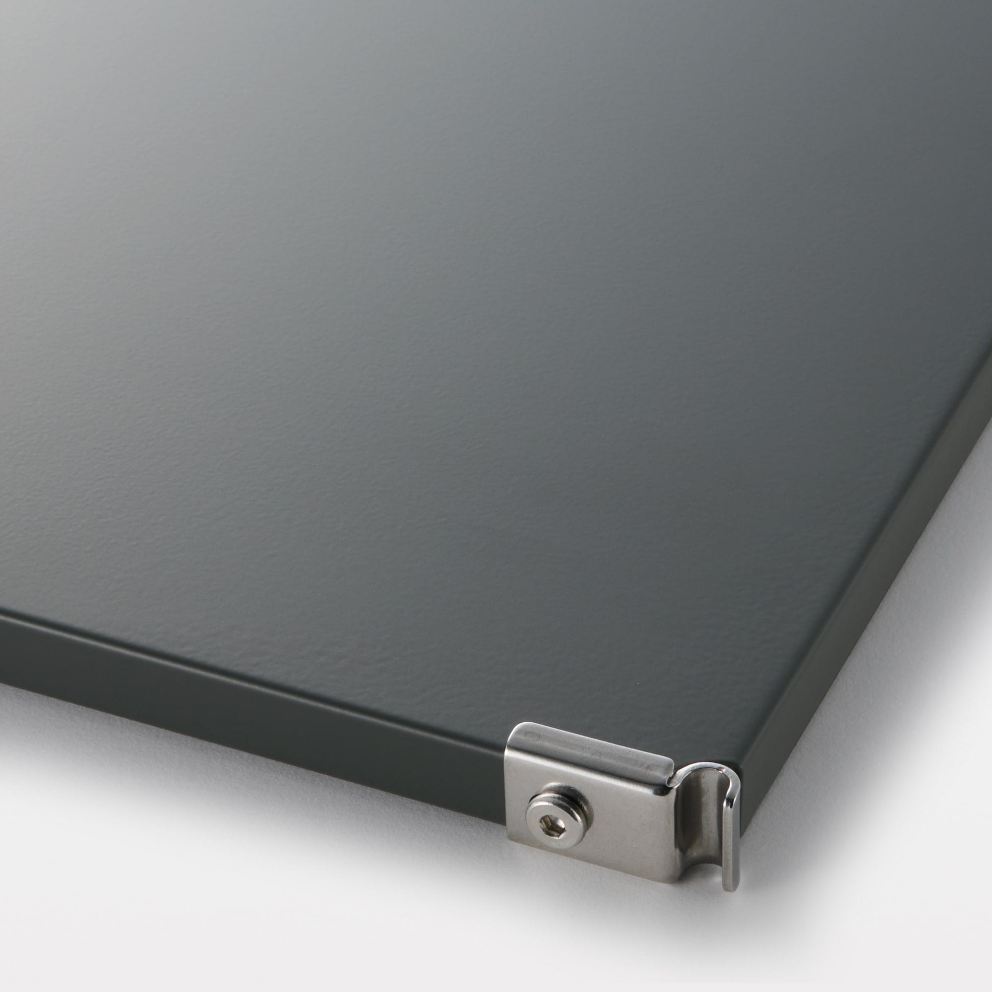 ステンレスユニットシェルフ用　追加棚　ダークグレー