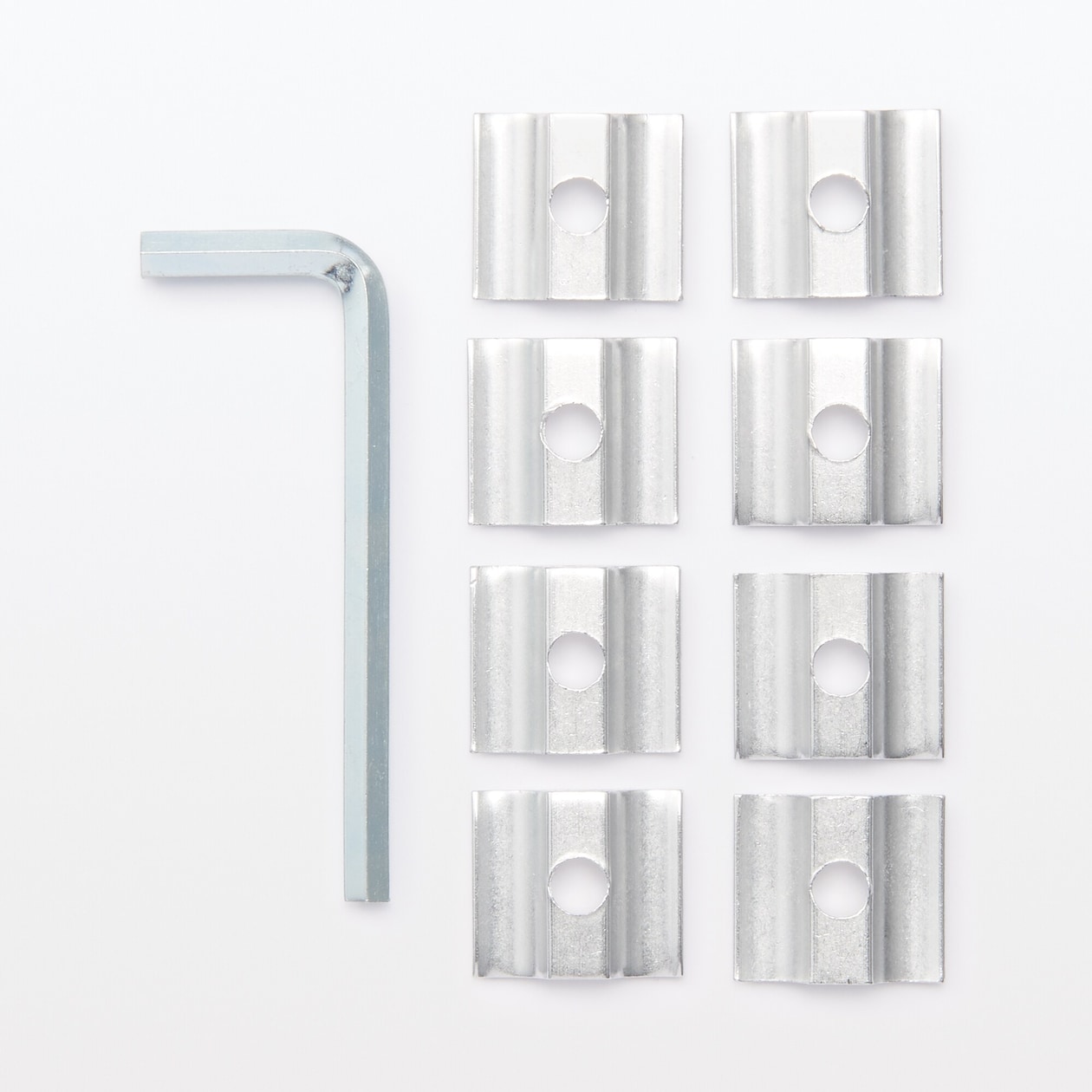 ステンレスユニットシェルフ用サイドクロスバー　ステンレス