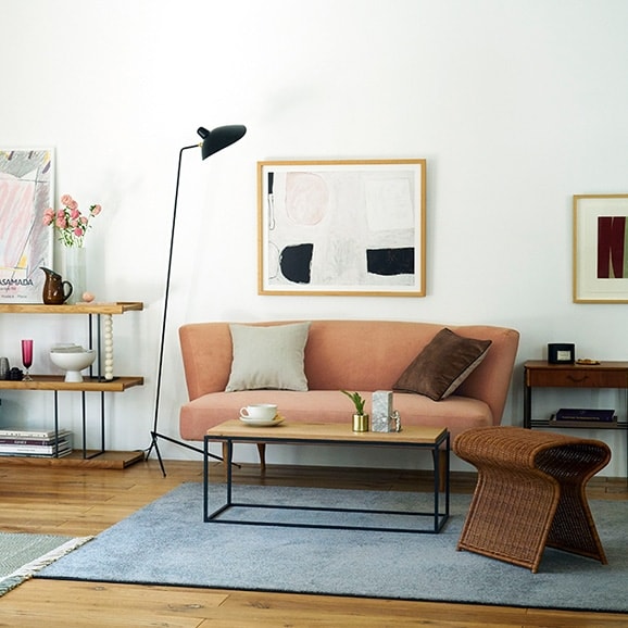 ［ＩＤＥＥ］カレイド　クッションカバー　４５ｃｍ角　トープ