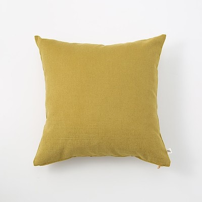 IDEE］カレイド クッションカバー 45cm角 オリーブ | 無印良品