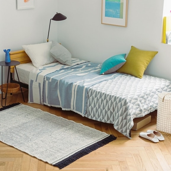 IDEE］カレイド クッションカバー 40cm角 トープ | 無印良品