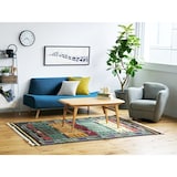 ［ＩＤＥＥ］カレイド　クッションカバー　４０ｃｍ角　ホワイト