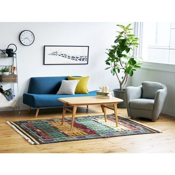 ［ＩＤＥＥ］カレイド　クッションカバー　４０ｃｍ角　ホワイト