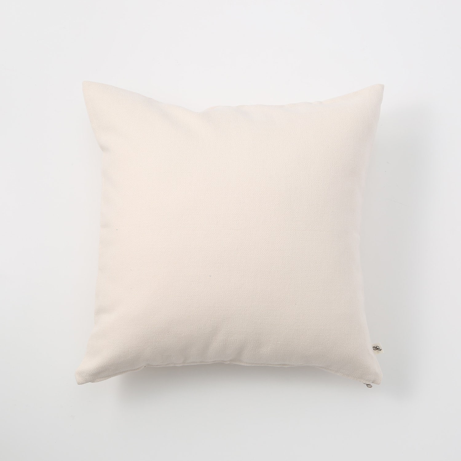 ［ＩＤＥＥ］カレイド　クッションカバー　４０ｃｍ角　ホワイト