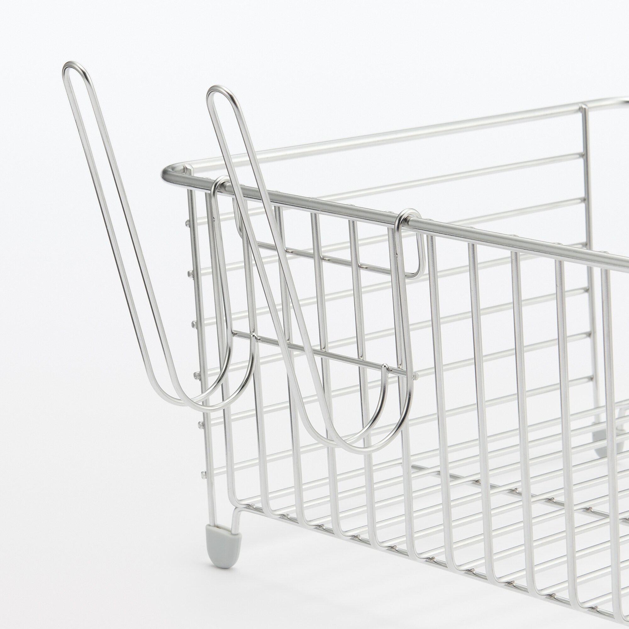 ステンレス　ボトルフック　２連　水切りカゴ用