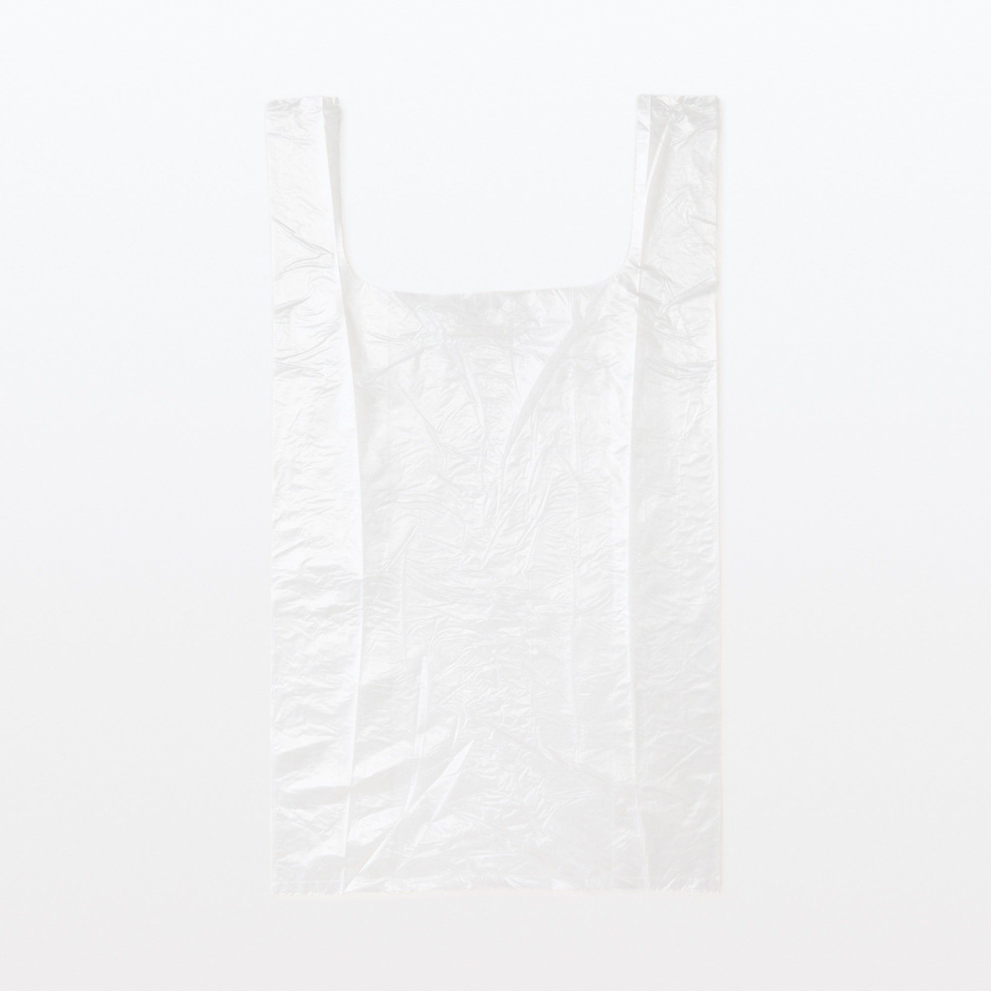 再生ポリエチレン入り　ごみ袋　持ち手付き