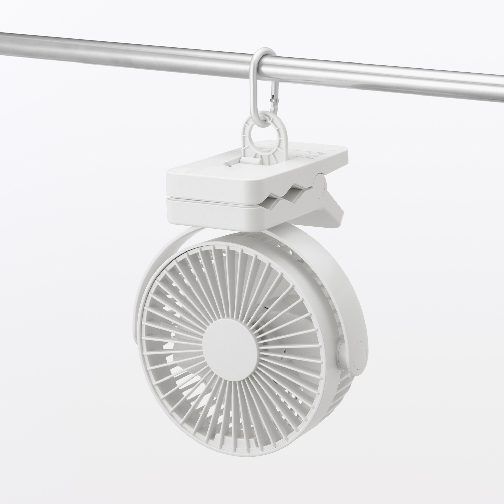 置いても使える 充電式クリップファン | 無印良品