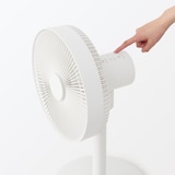 首振り範囲が調節できる　ＤＣ扇風機