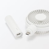 角度が変えられる充電式ハンディファン