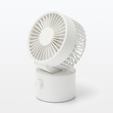 首振り機能付き　コードレスデスクファン