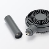 角度が変えられる充電式ハンディファン
