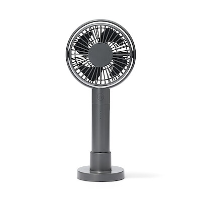 角度が変えられる充電式ハンディファン