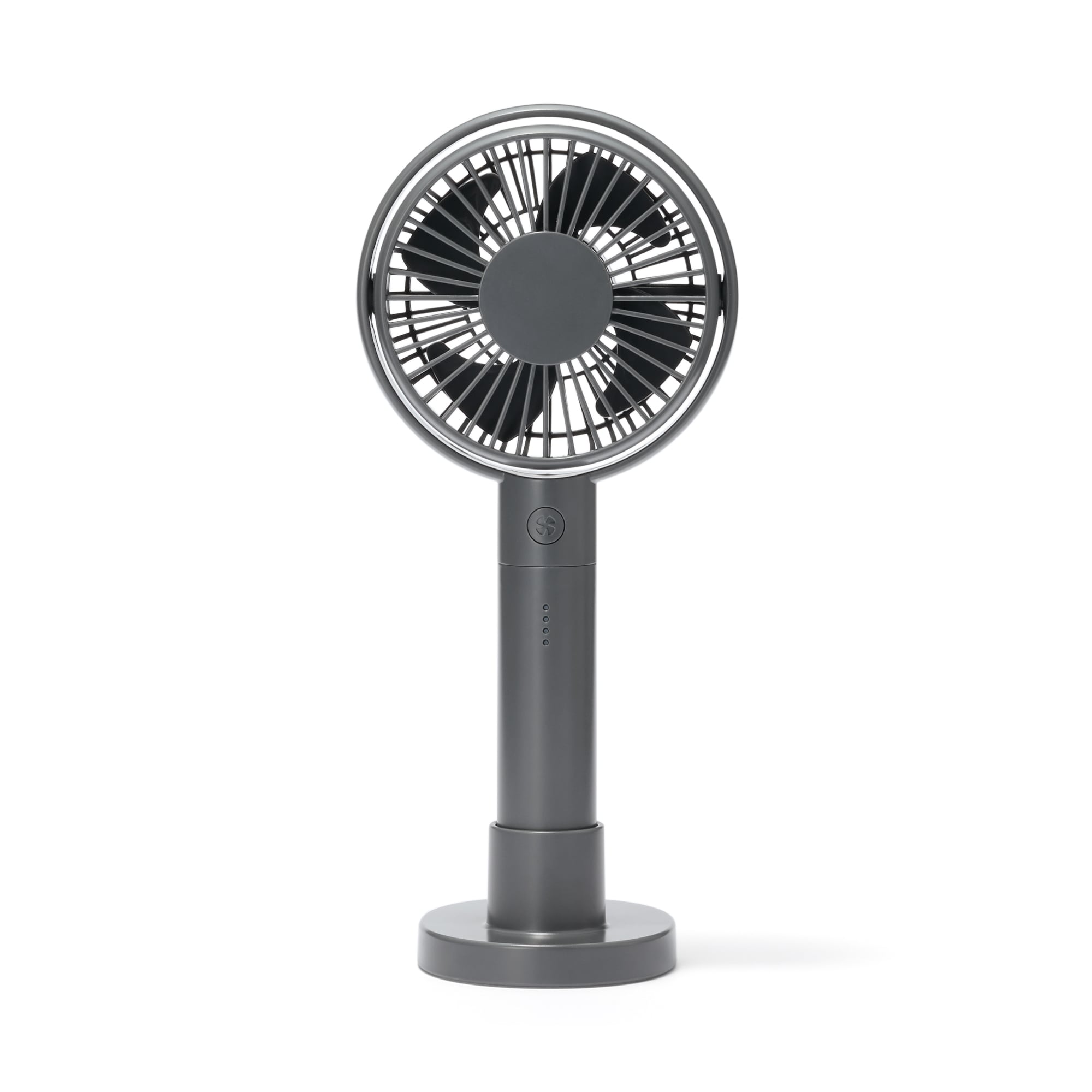 角度が変えられる充電式ハンディファン