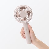 角度が変えられる充電式ハンディファン