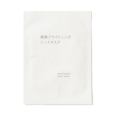 薬用ブライトニングシートマスク　７包入（１９ｍＬ／１枚入）