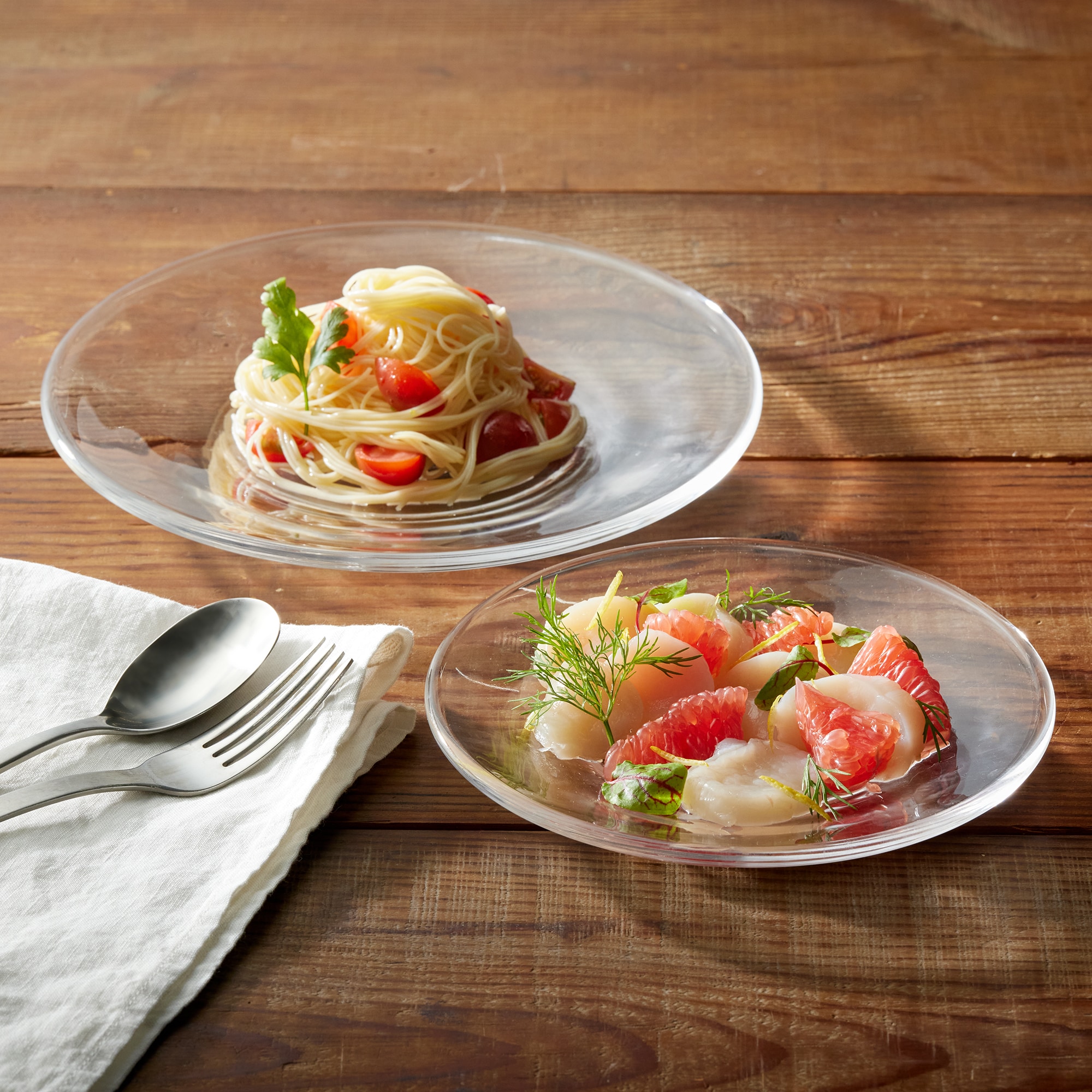 ソーダガラス　プレート　小