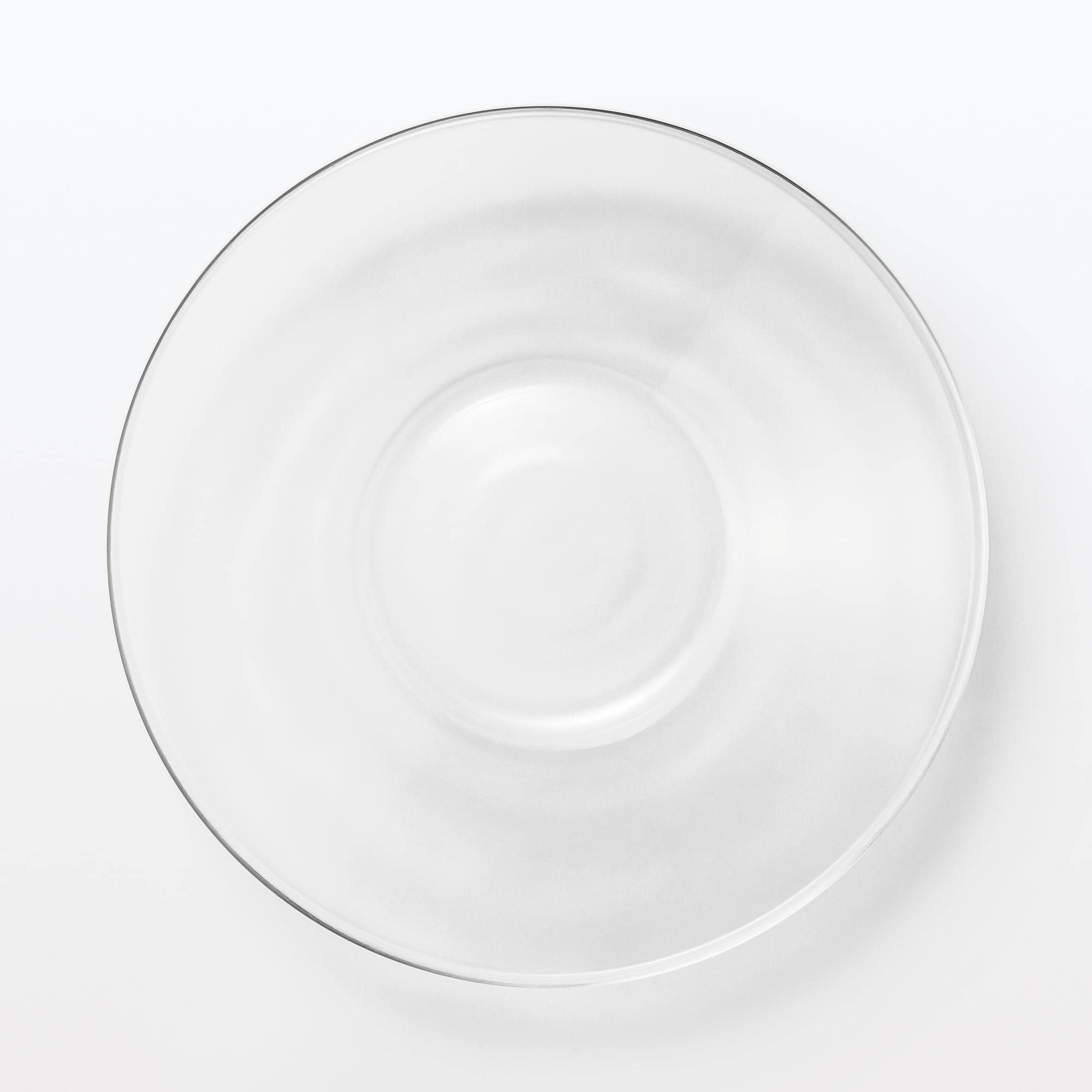 ソーダガラス　浅鉢　大