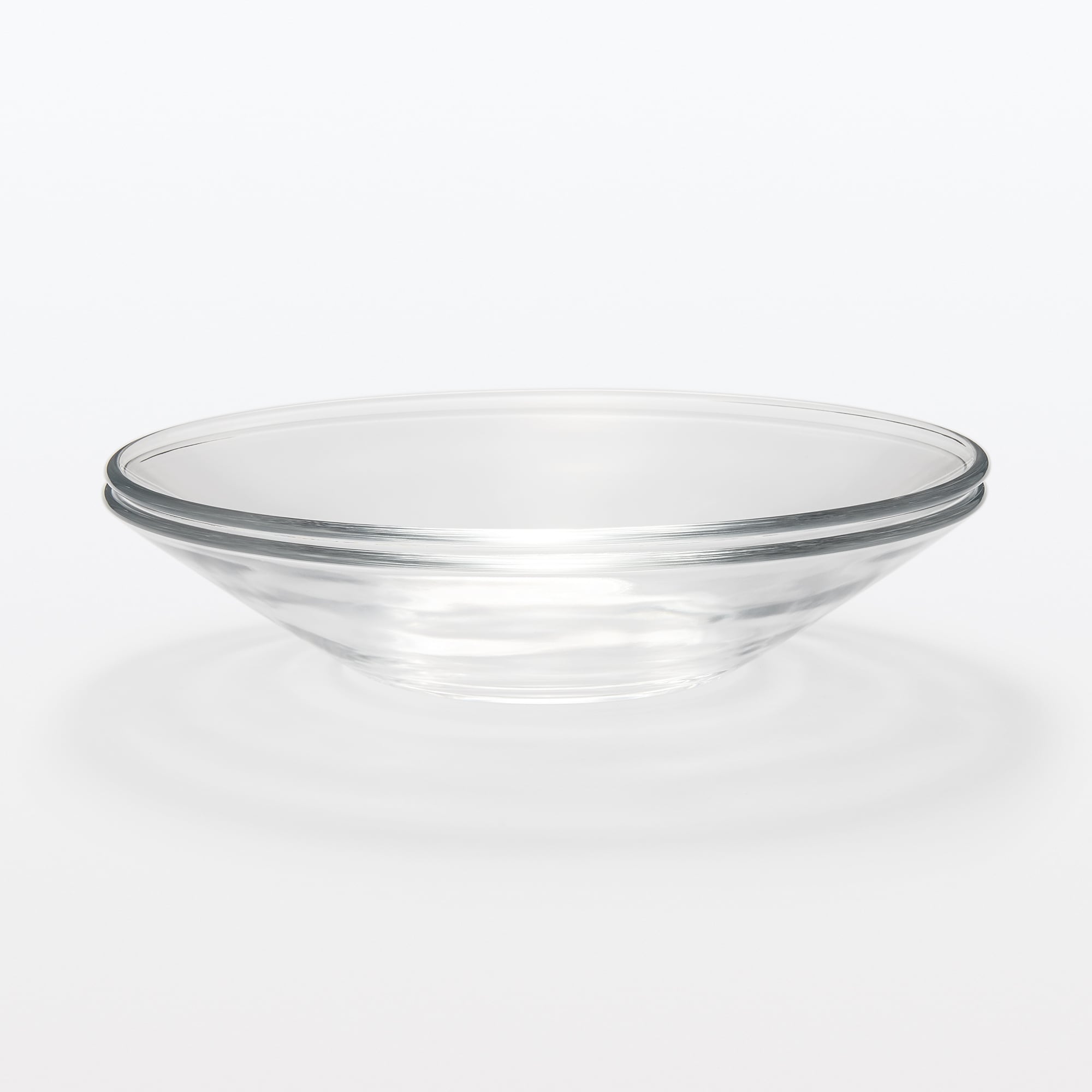 ソーダガラス　浅鉢　大