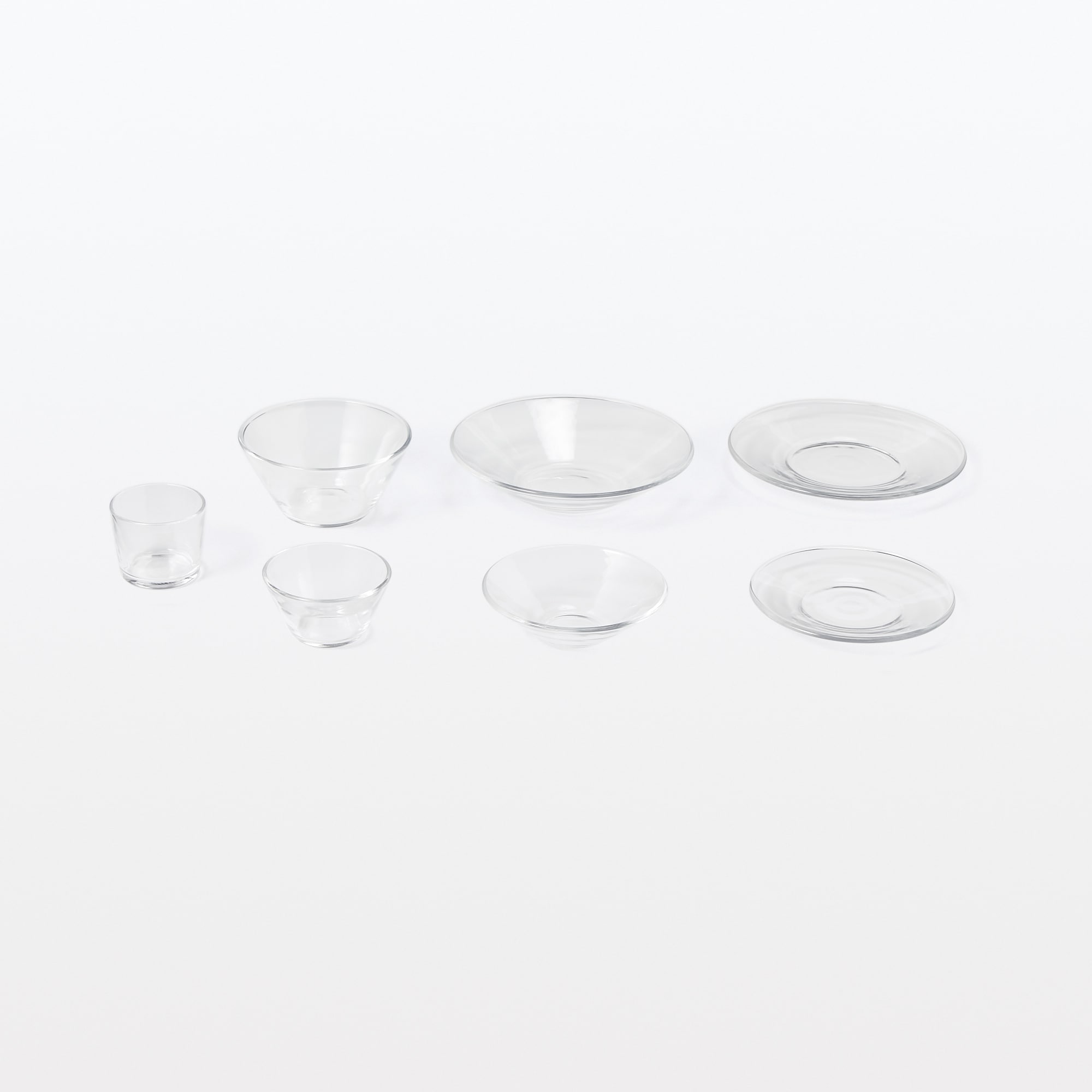 ソーダガラス 浅鉢 大 | 無印良品