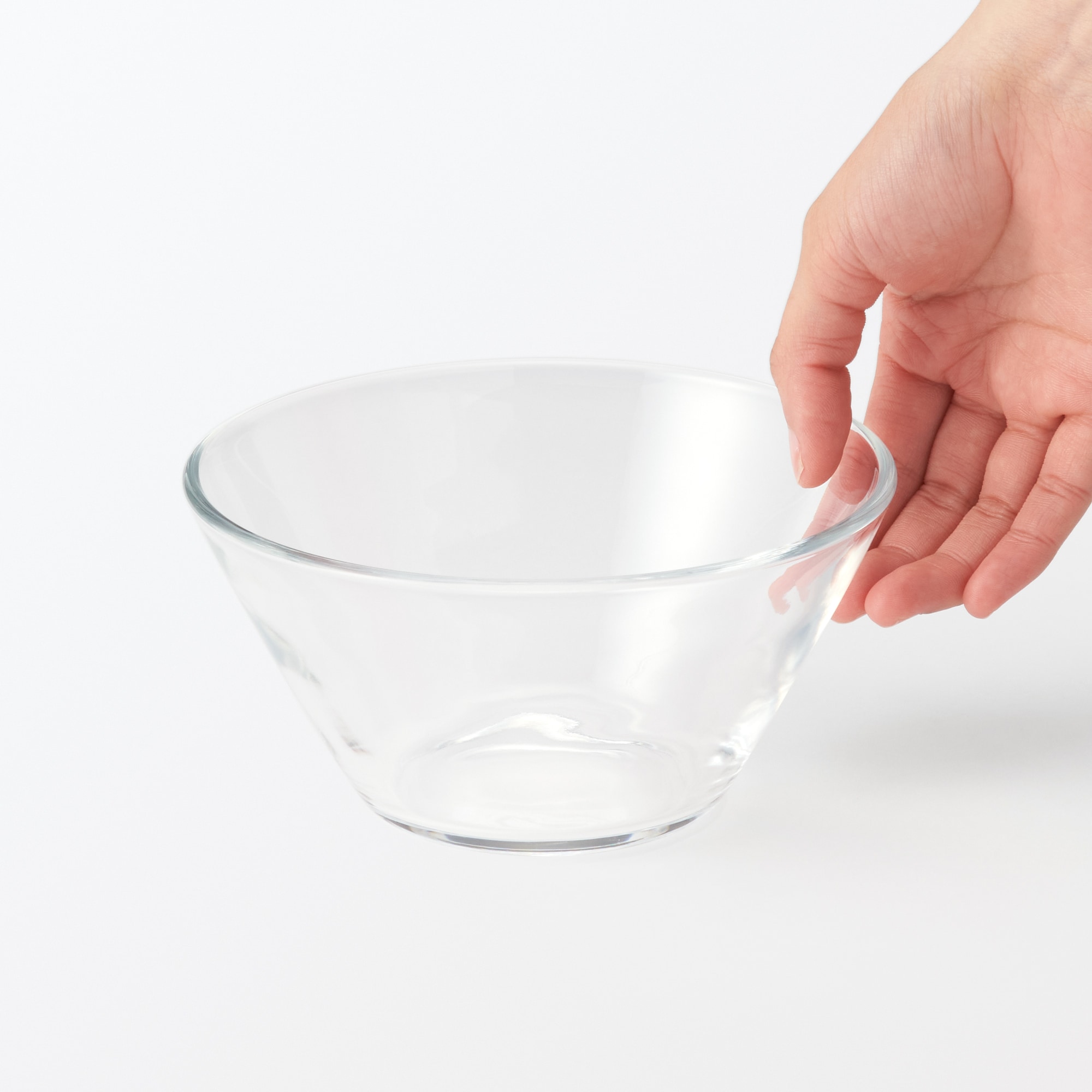 ソーダガラス　深鉢　大