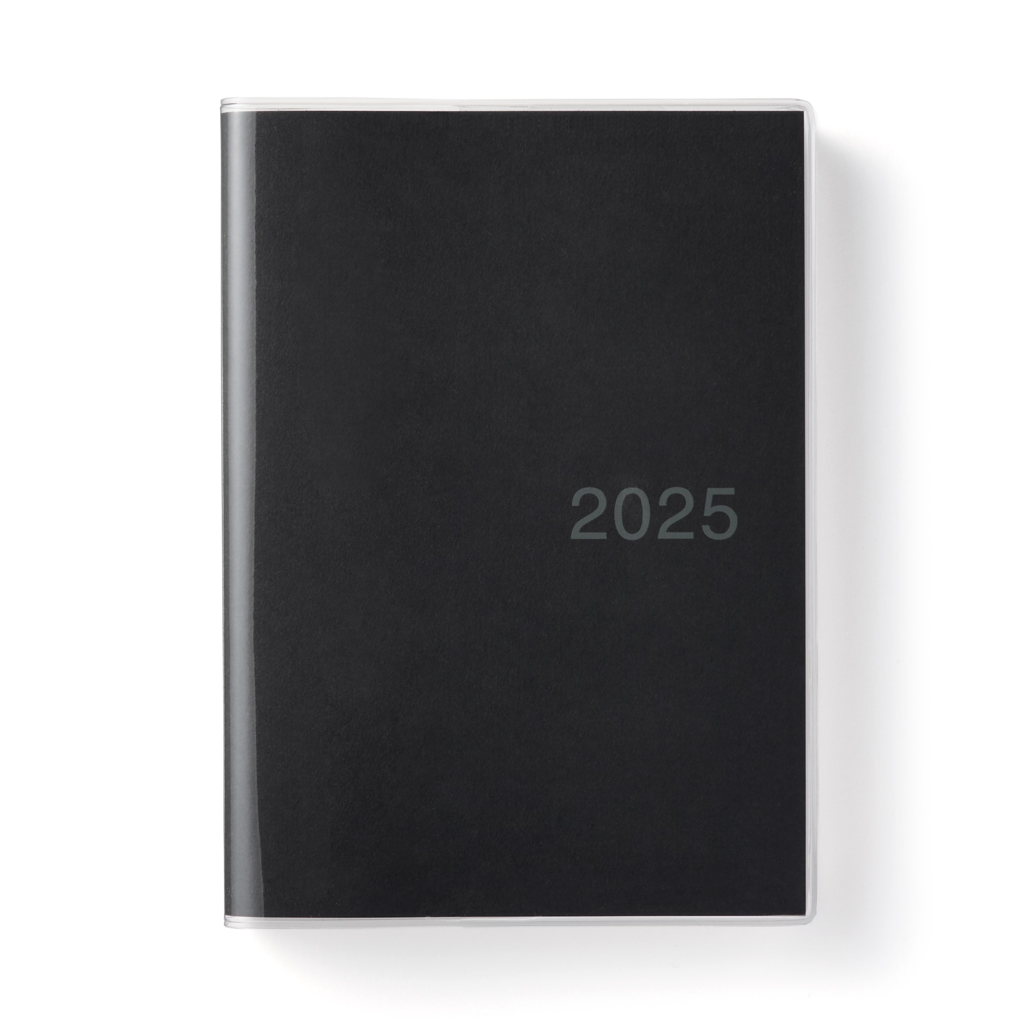新品未使用】無印良品 2025年 一覧できるスケジュール帳 B6 黒