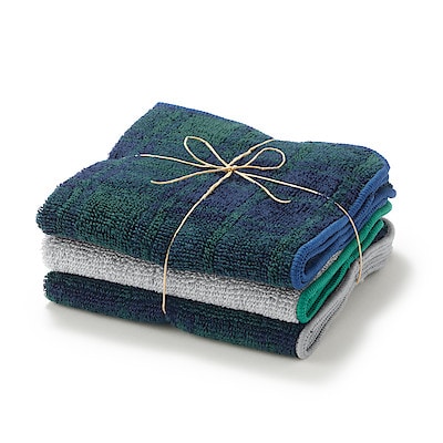 残反ミニハンドタオルセット　２５×２５ｃｍ