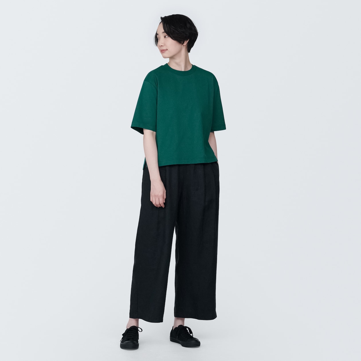 婦人　涼感ＵＶカットワイド半袖Ｔシャツ